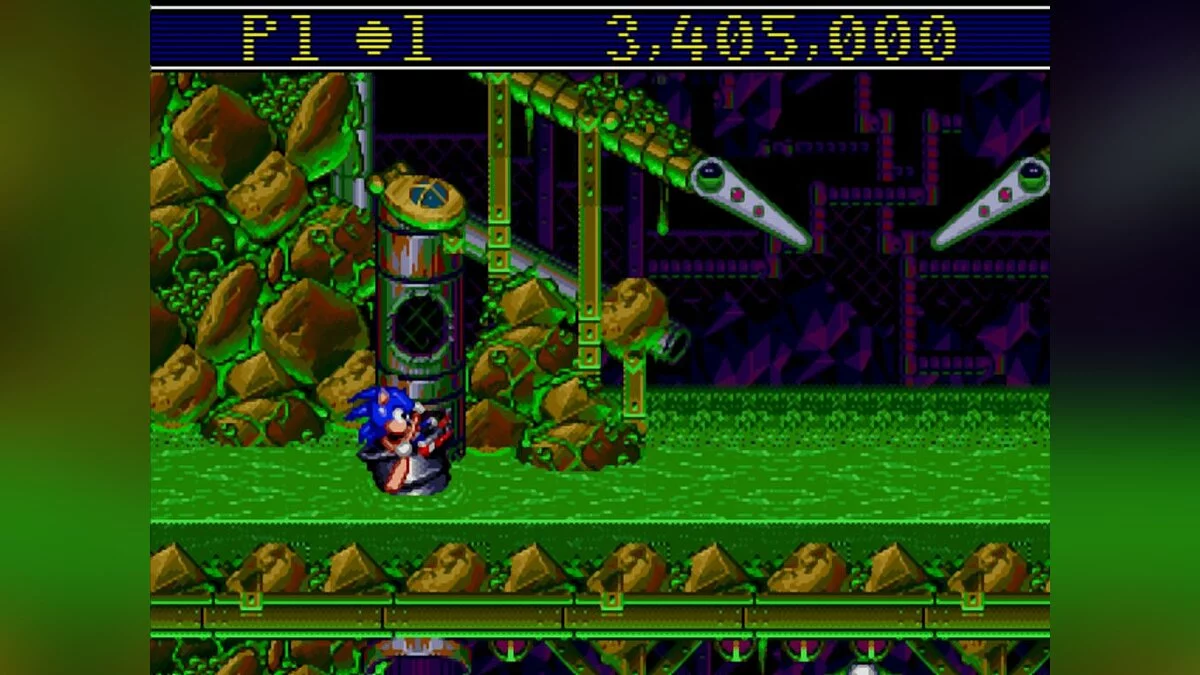 Скриншот из игры Sonic the Hedgehog: Spinball - 8