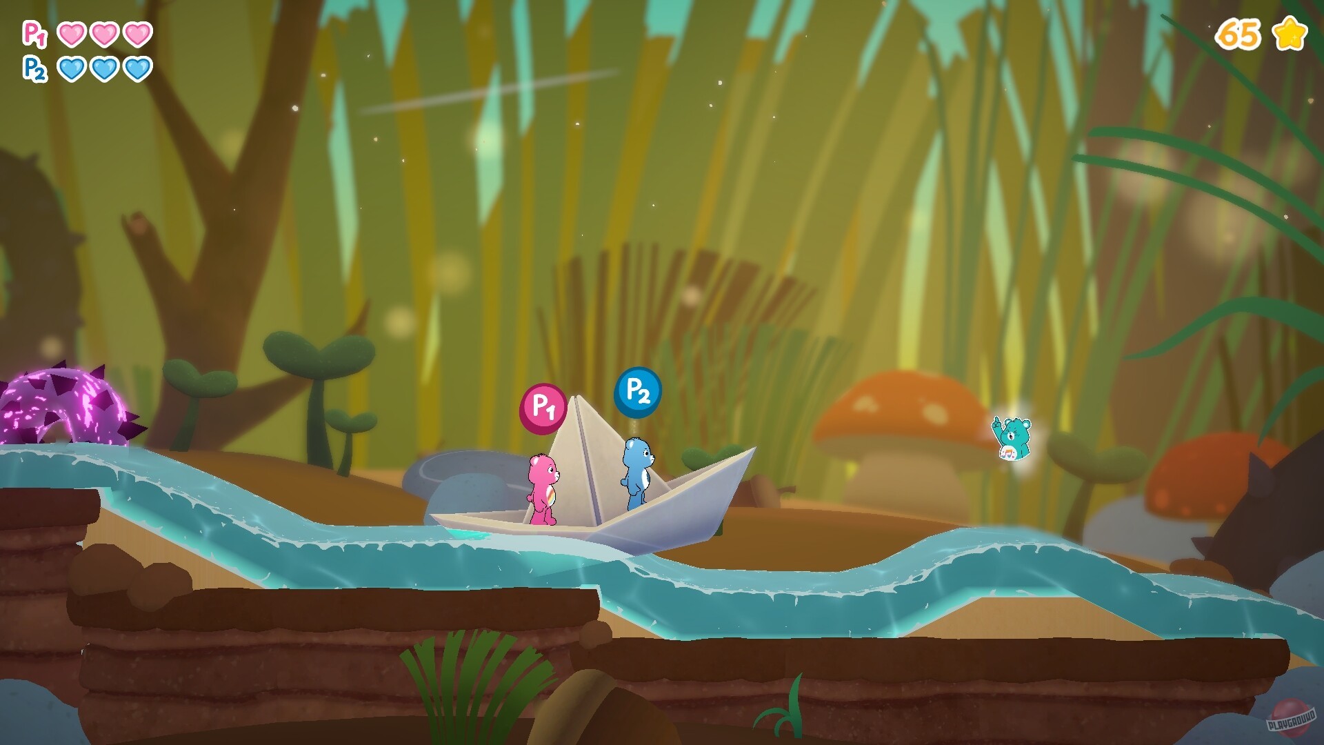 Скриншот из игры Care Bears: To The Rescue - 2