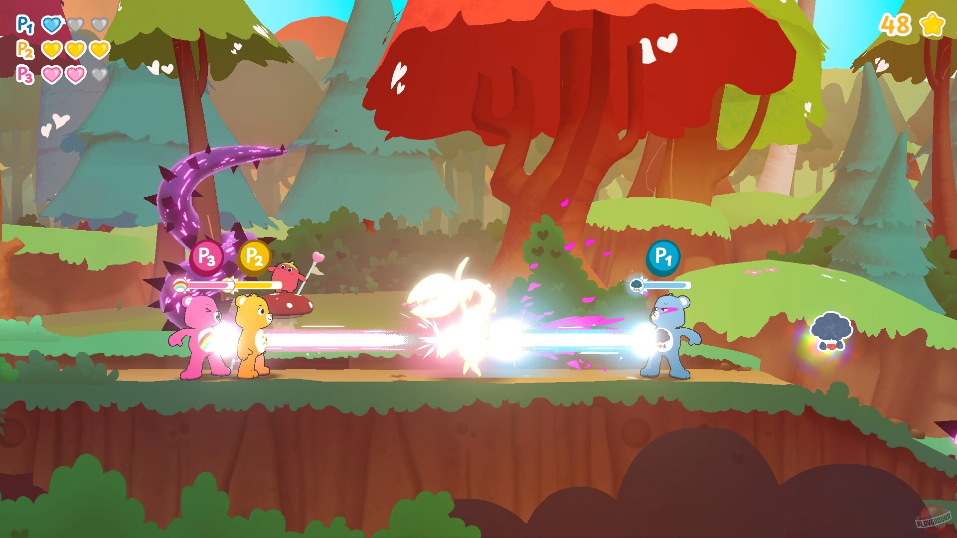 Скриншот из игры Care Bears: To The Rescue - 4