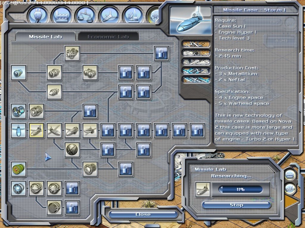 Скриншот из игры Боеголовки: Война ракет - 3