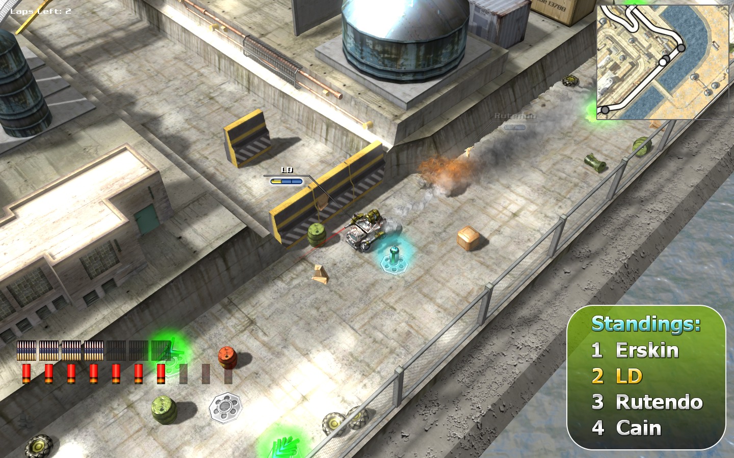 Скриншот из игры Burning Cars - 24