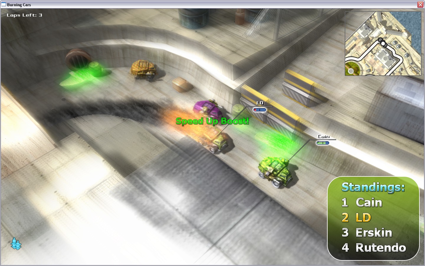 Скриншот из игры Burning Cars - 28