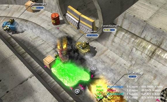 Скриншот из игры Burning Cars - 6