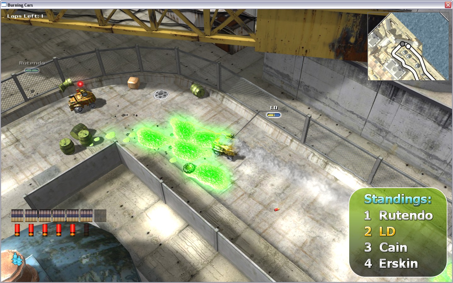 Скриншот из игры Burning Cars - 15