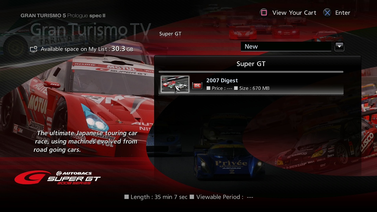 Скриншот из игры Gran Turismo 5 Prologue - 48