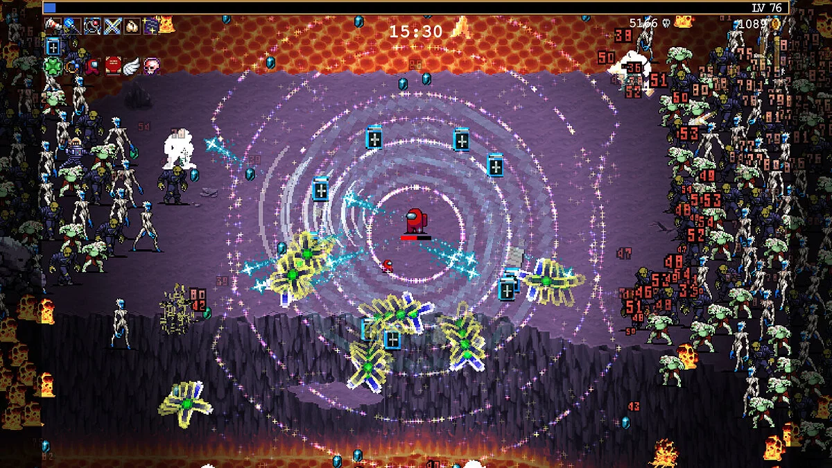 Скриншот из игры Vampire Survivors: Emergency Meeting - 8