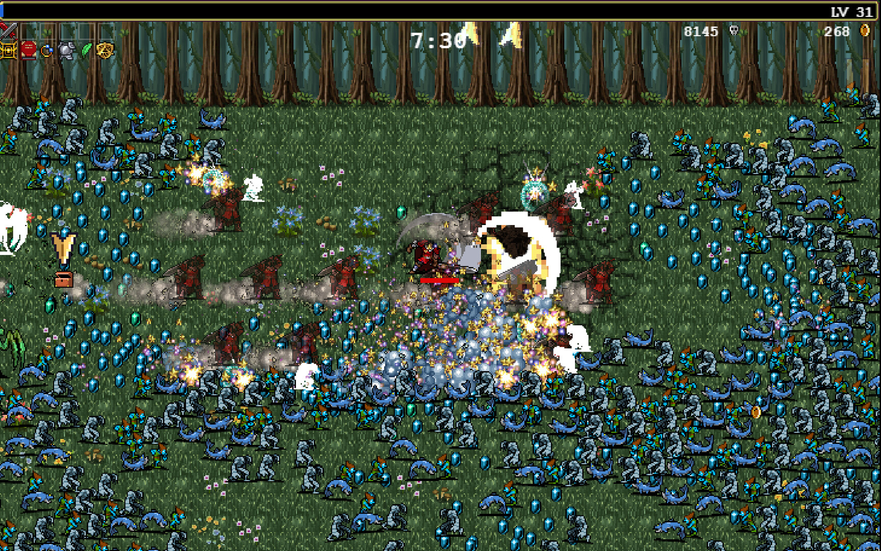 Скриншот из игры Vampire Survivors: Tides of the Foscari - 3