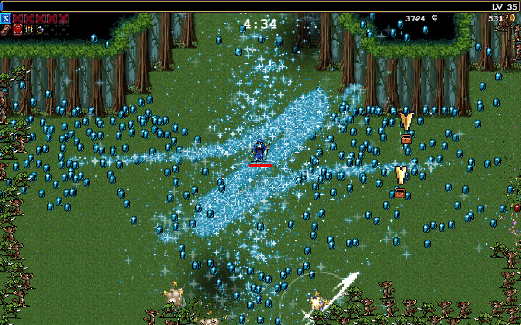 Скриншот из игры Vampire Survivors: Tides of the Foscari - 5