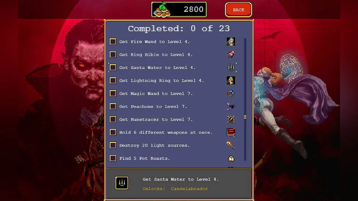 Скриншот из игры Vampire Survivors - 9