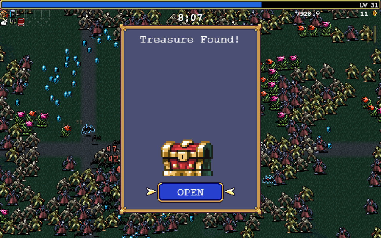 Скриншот из игры Vampire Survivors - 6