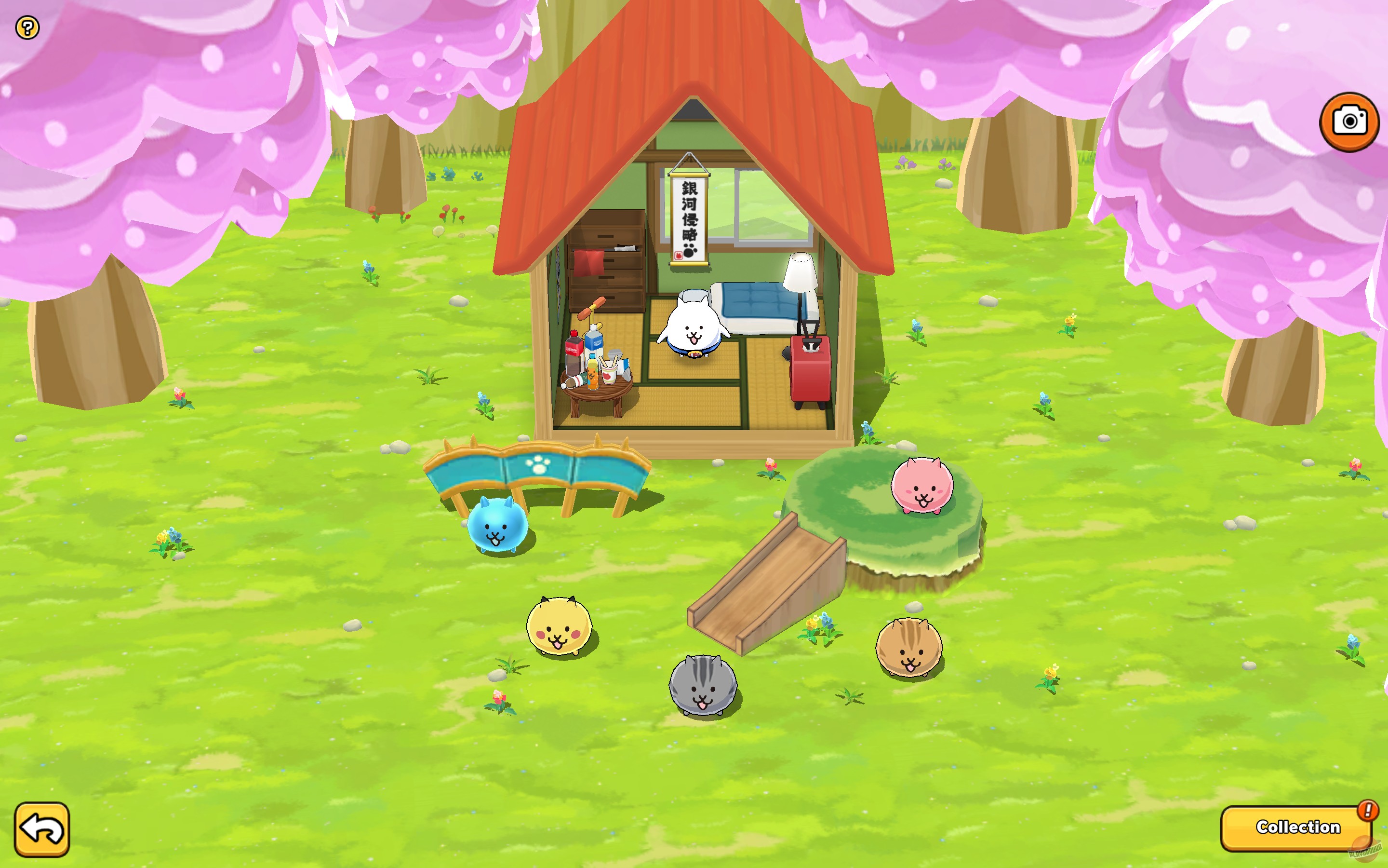 Скриншот из игры Let's Go Mightycat! - 4