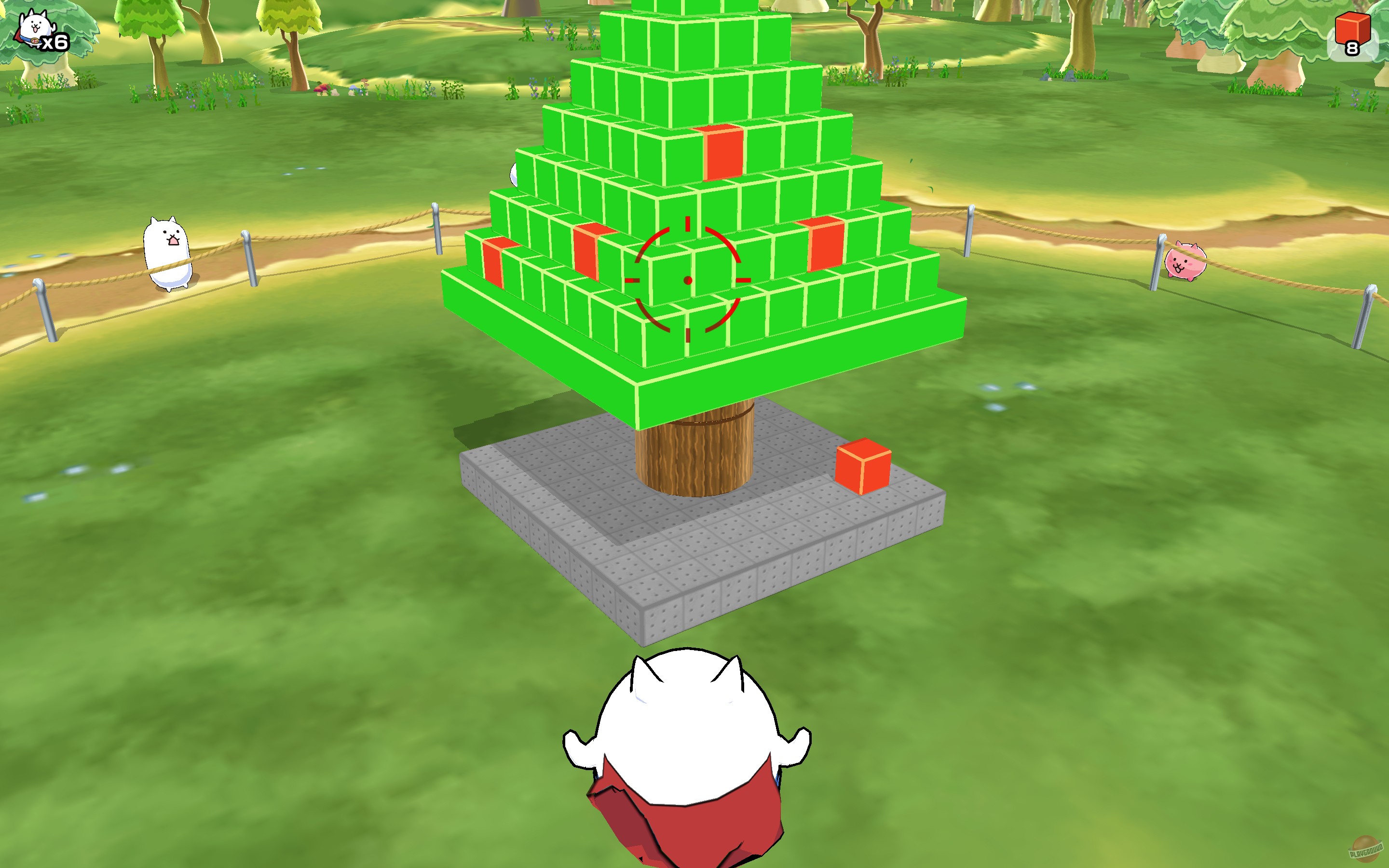 Скриншот из игры Let's Go Mightycat! - 3