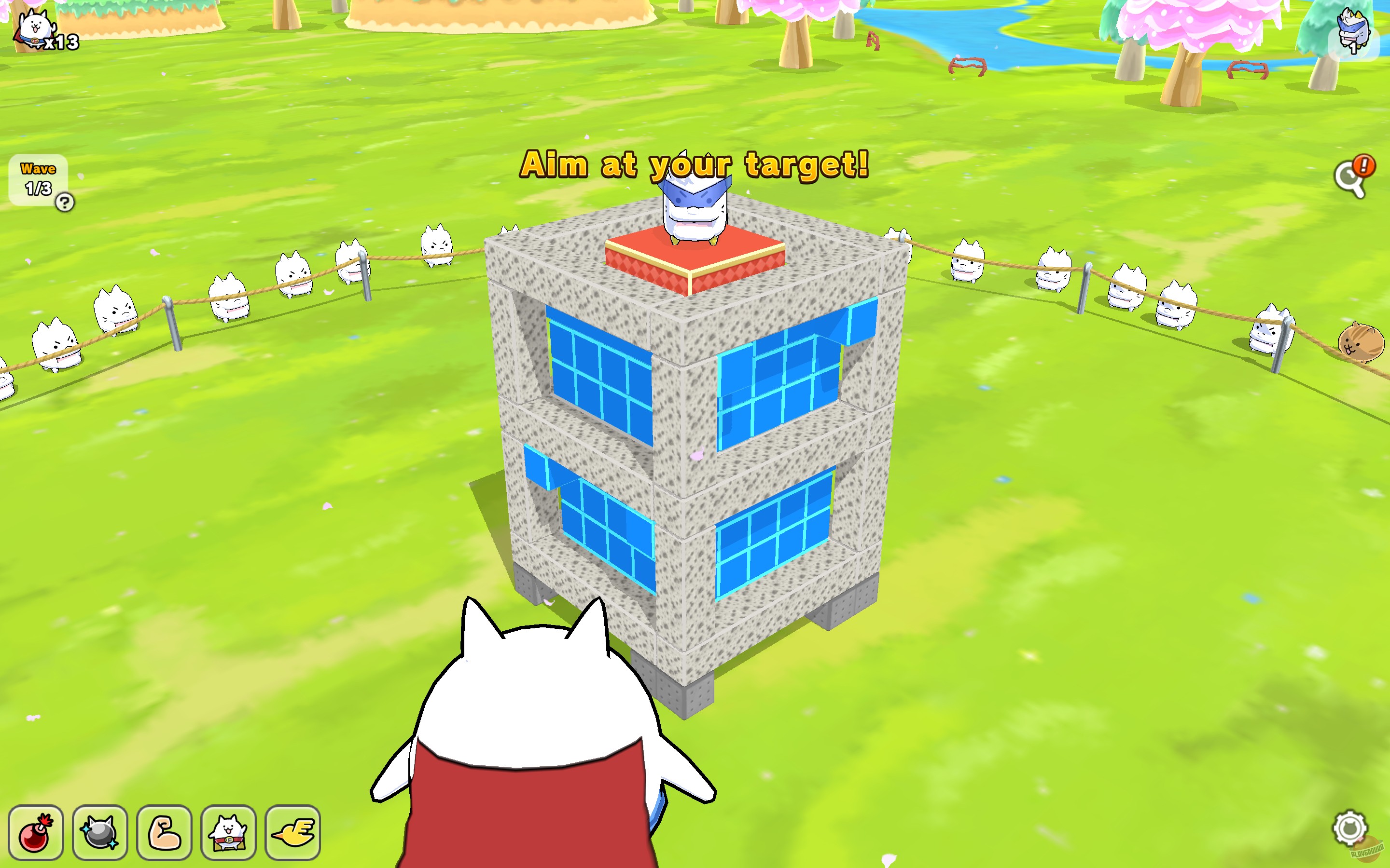 Скриншот из игры Let's Go Mightycat! - 5