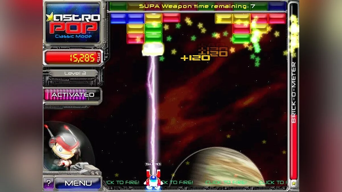 Скриншот из игры Astropop - 5