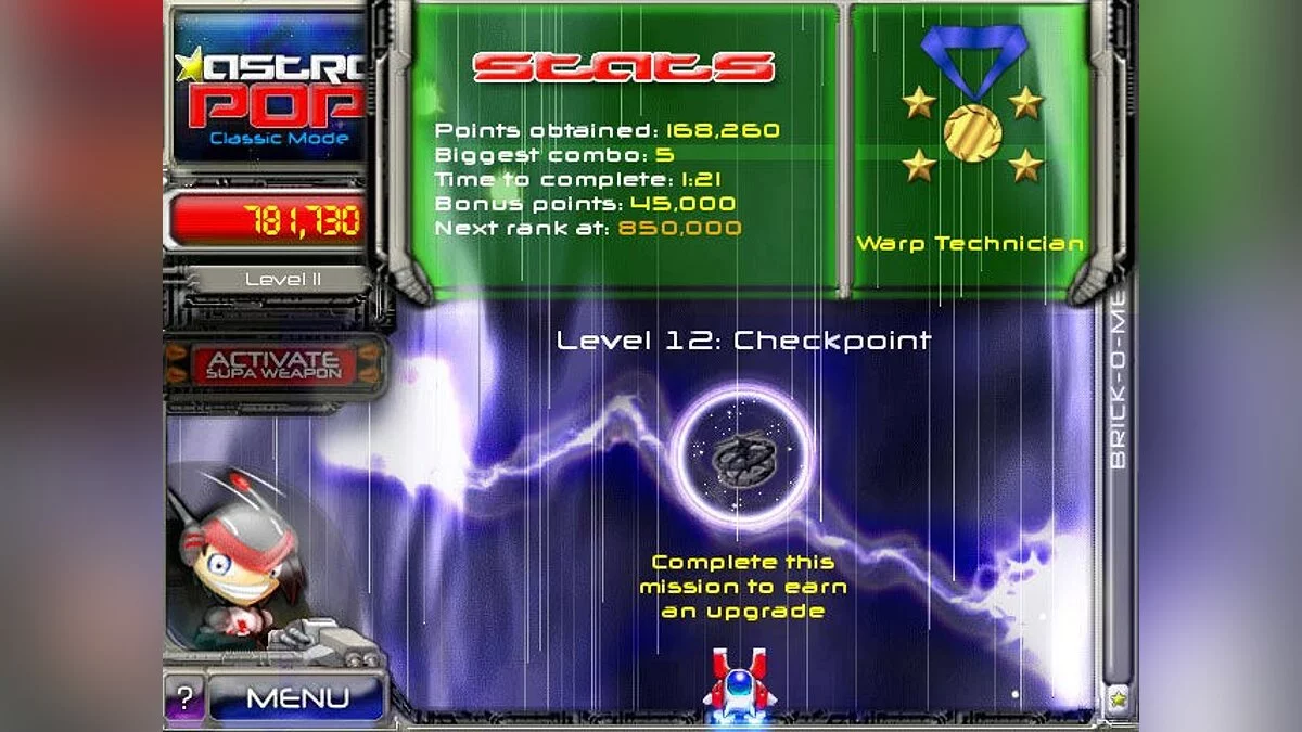 Скриншот из игры Astropop - 9