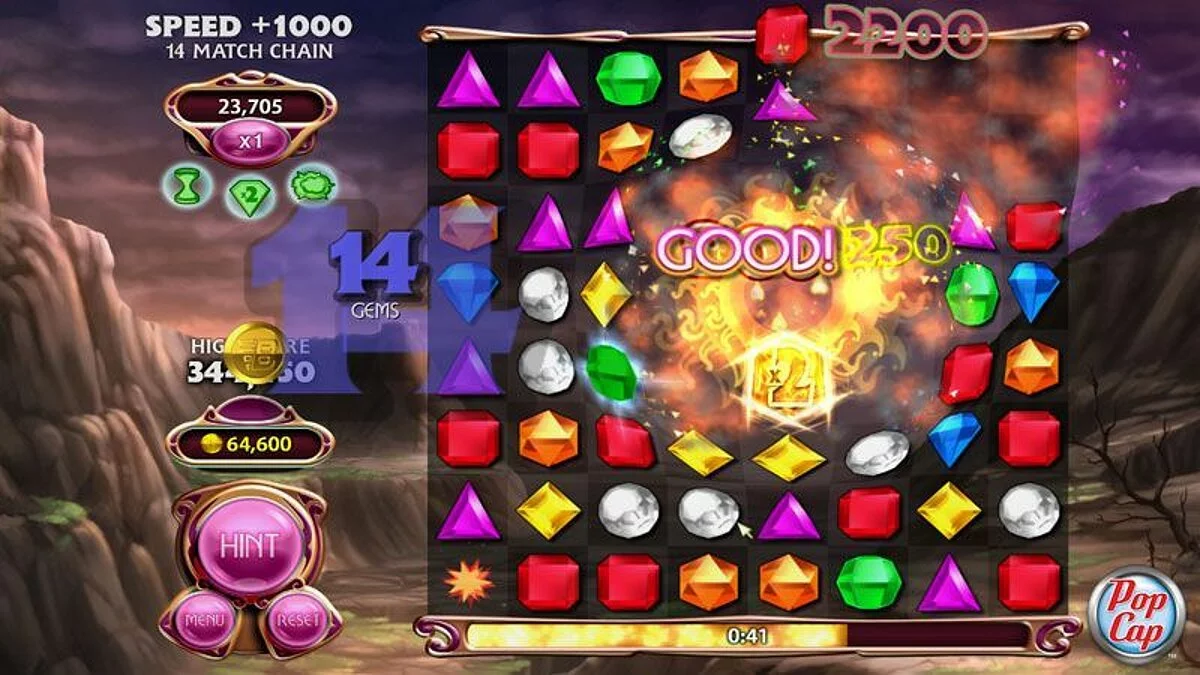 Скриншот из игры Bejeweled Blitz - 29