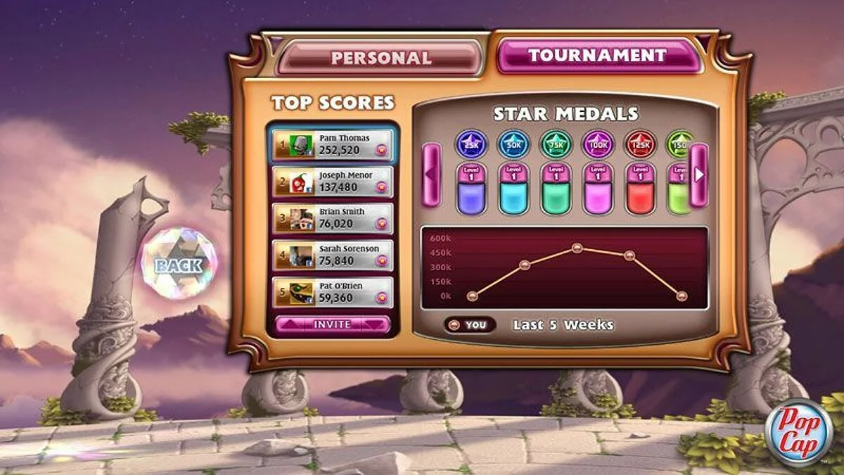 Скриншот из игры Bejeweled Blitz - 30