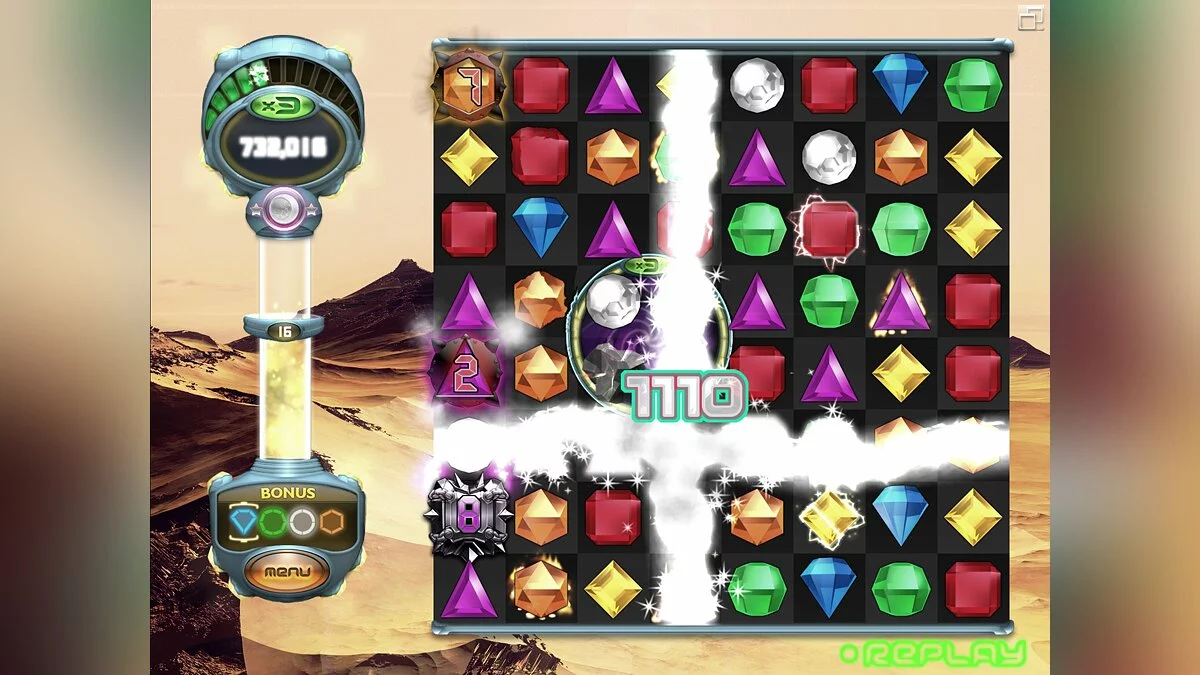 Скриншот из игры Bejeweled Twist - 8