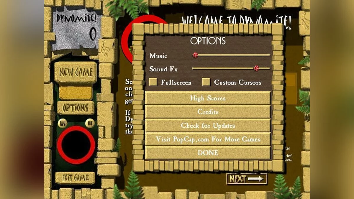 Скриншот из игры Dynomite Deluxe - 10