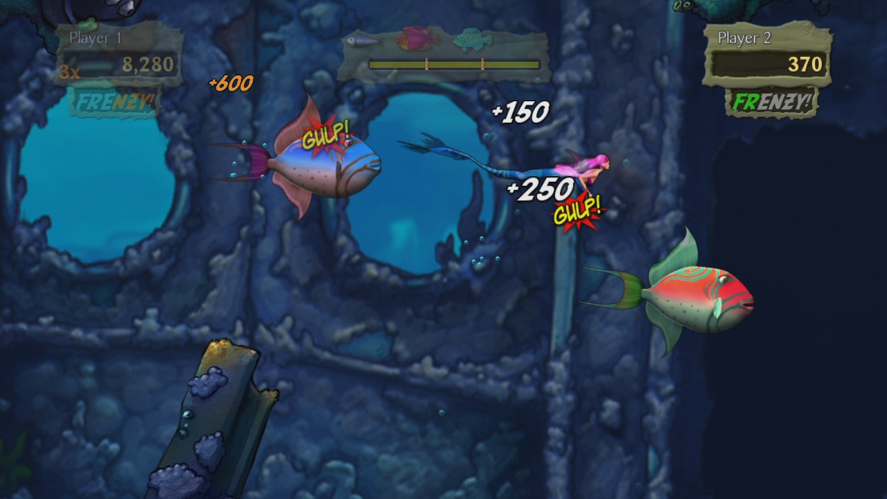 Скриншот из игры Feeding Frenzy 2 Shipwreck Showdown - 22