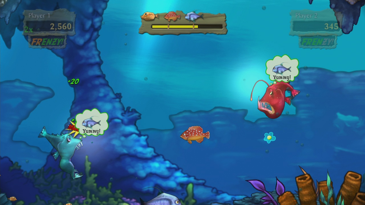 Скриншот из игры Feeding Frenzy 2 Shipwreck Showdown - 14