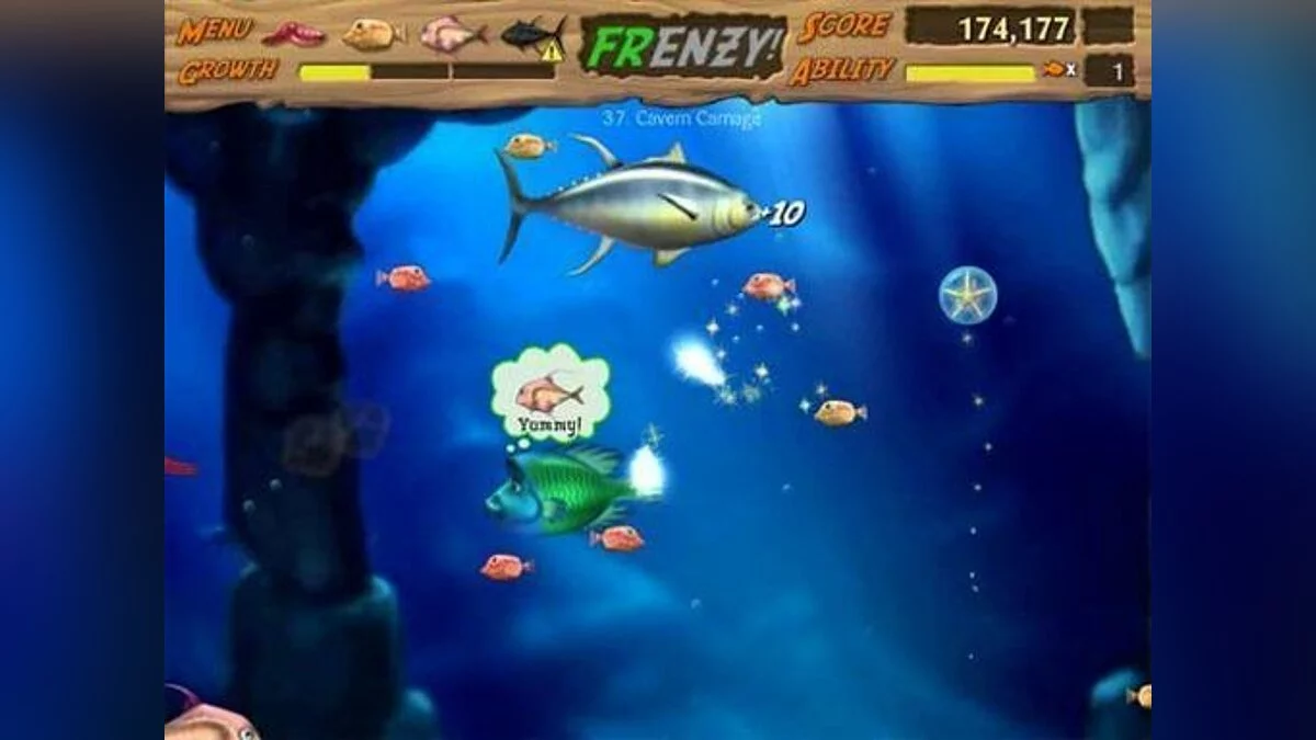 Скриншот из игры Feeding Frenzy 2 Shipwreck Showdown - 23