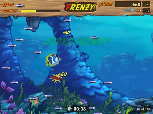 Скриншот из игры Feeding Frenzy 2 Shipwreck Showdown - 12