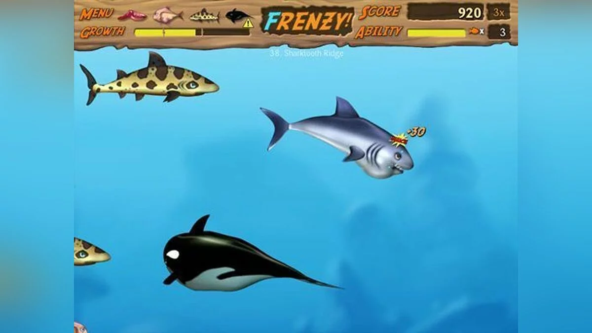 Скриншот из игры Feeding Frenzy 2 Shipwreck Showdown - 19