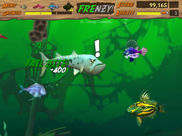 Скриншот из игры Feeding Frenzy 2 Shipwreck Showdown - 30