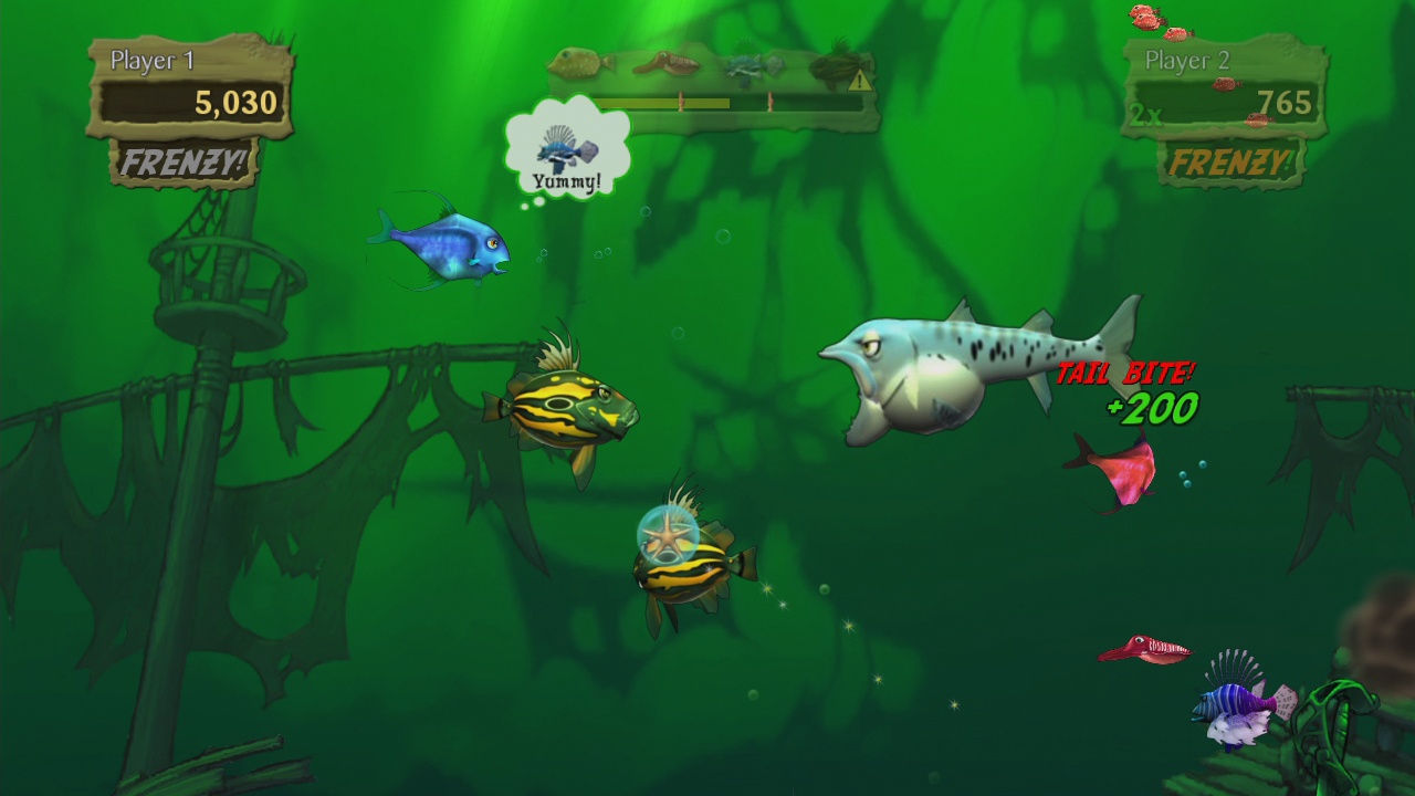 Скриншот из игры Feeding Frenzy 2 Shipwreck Showdown - 35