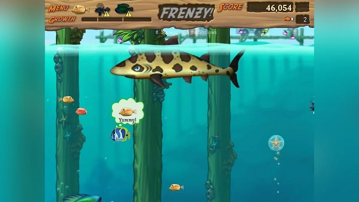 Скриншот из игры Feeding Frenzy 2 Shipwreck Showdown - 27