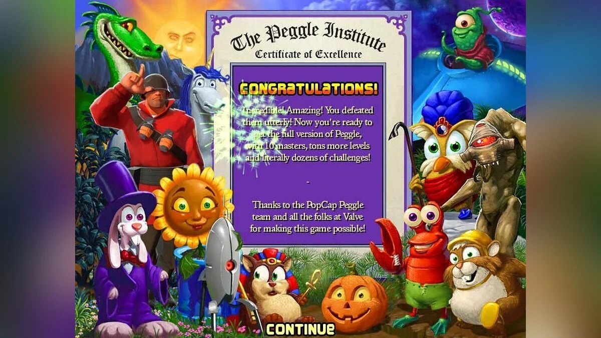 Скриншот из игры Peggle Extreme - 16