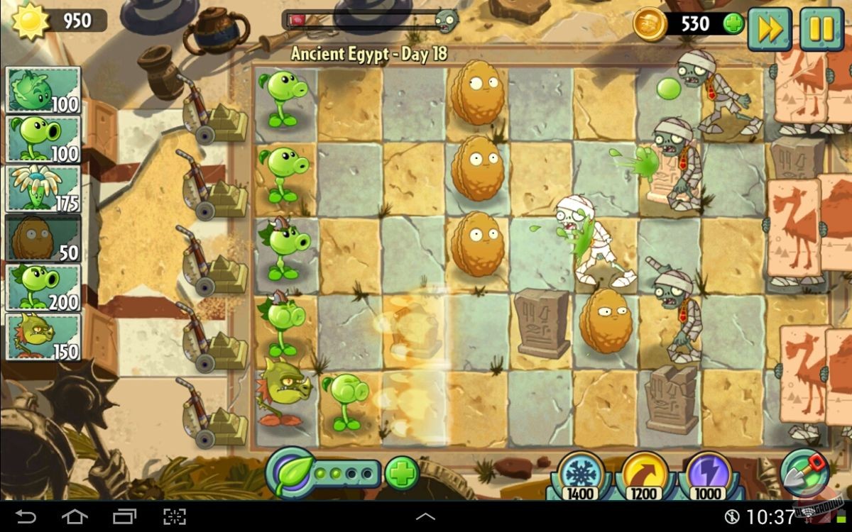 Скриншот из игры Plants vs. Zombies 2: It's About Time - 12