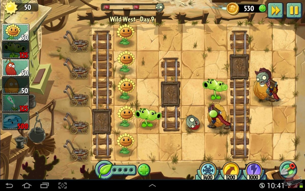 Скриншот из игры Plants vs. Zombies 2: It's About Time - 17
