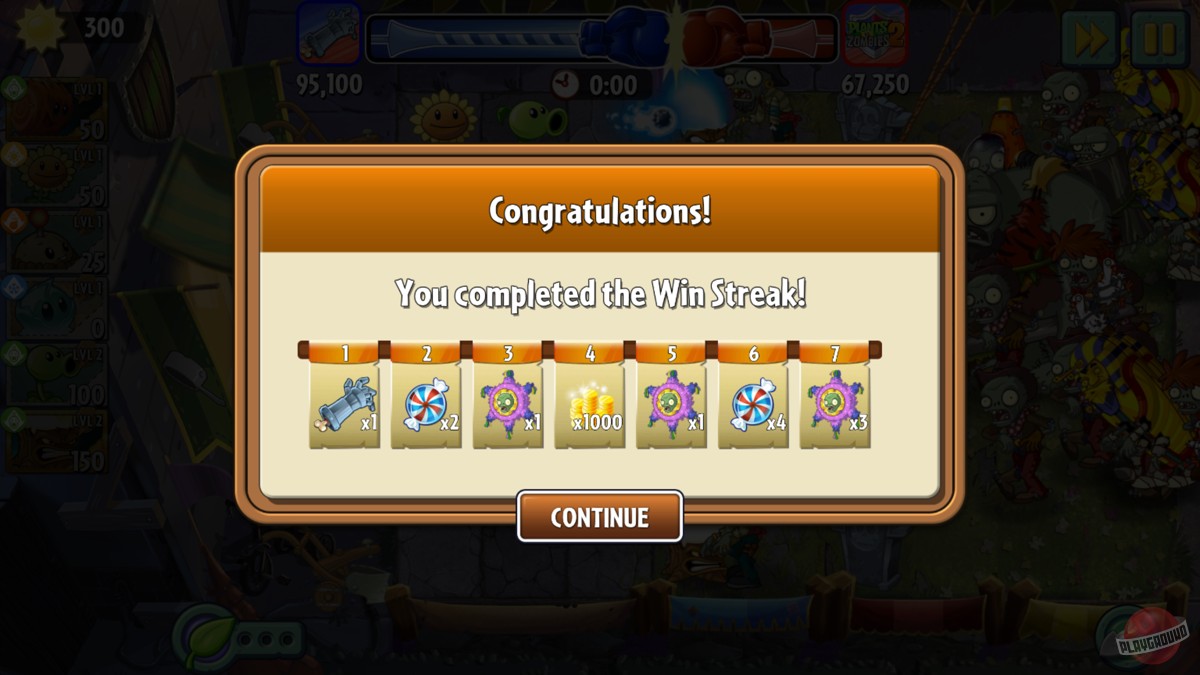 Скриншот из игры Plants vs. Zombies 2: It's About Time - 1