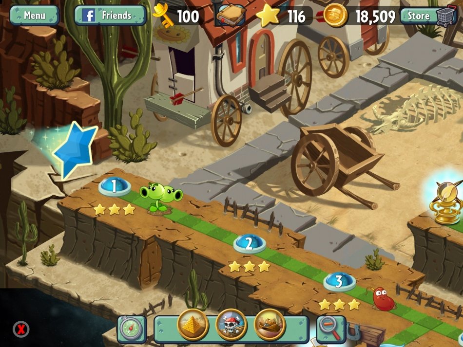 Скриншот из игры Plants vs. Zombies 2: It's About Time - 19