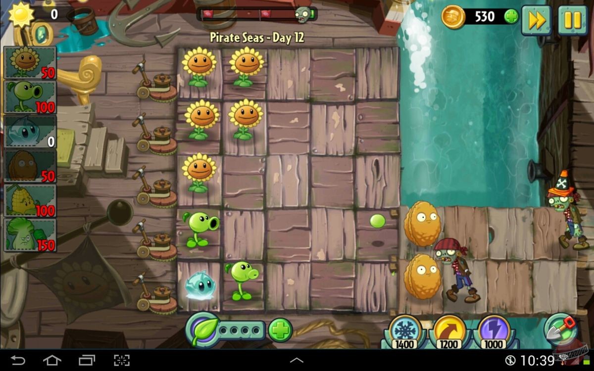 Скриншот из игры Plants vs. Zombies 2: It's About Time - 9