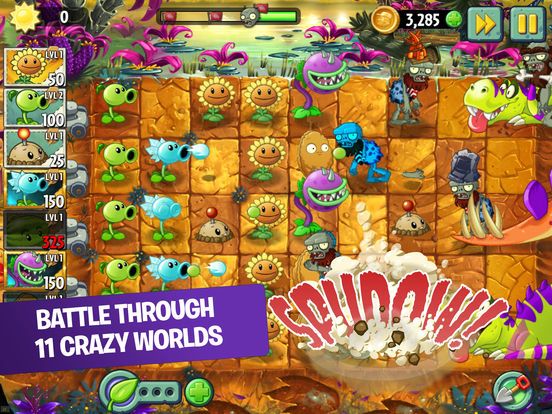 Скриншот из игры Plants vs. Zombies 2: It's About Time - 43