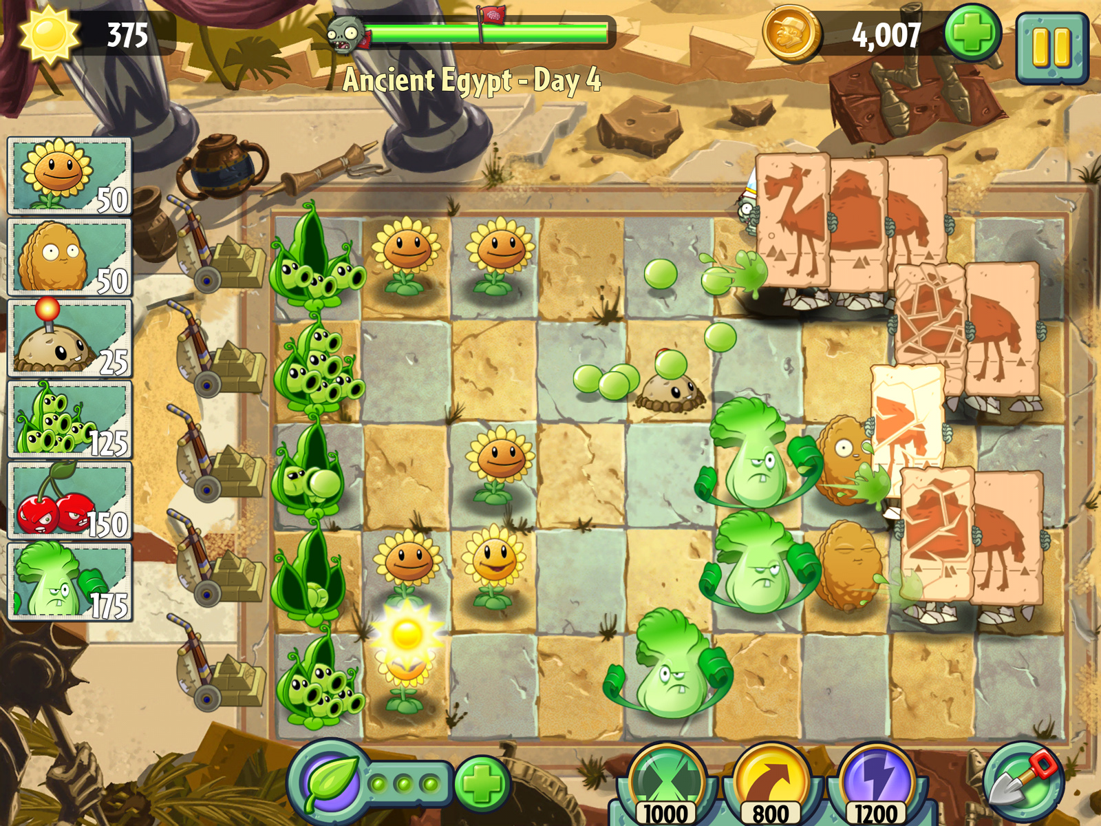 Скриншот из игры Plants vs. Zombies 2: It's About Time - 31