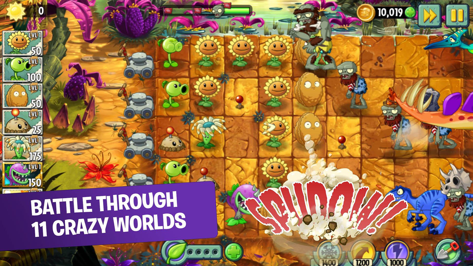 Скриншот из игры Plants vs. Zombies 2: It's About Time - 41