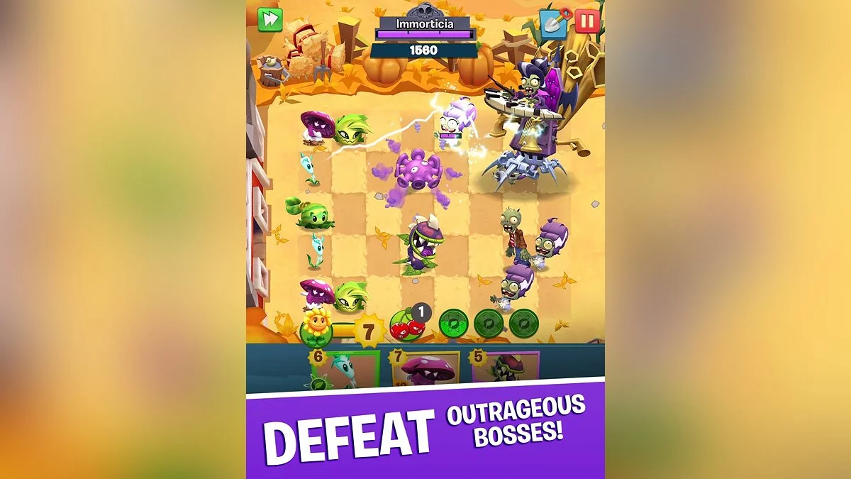 Скриншот из игры Plants vs. Zombies 3 - 12