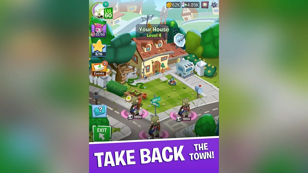 Скриншот из игры Plants vs. Zombies 3 - 11