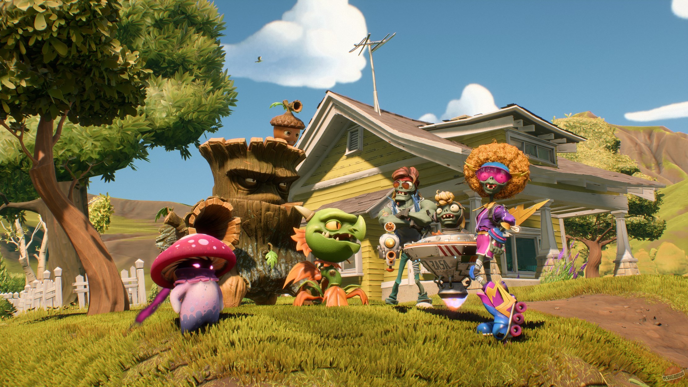 Скриншот из игры Plants vs. Zombies: Battle for Neighborville - 23