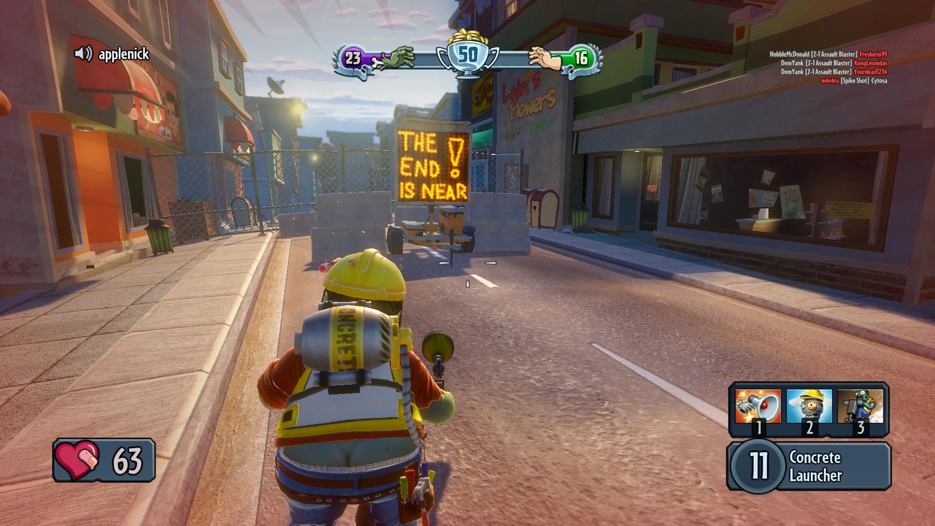 Скриншот из игры Plants vs Zombies: Garden Warfare - 100