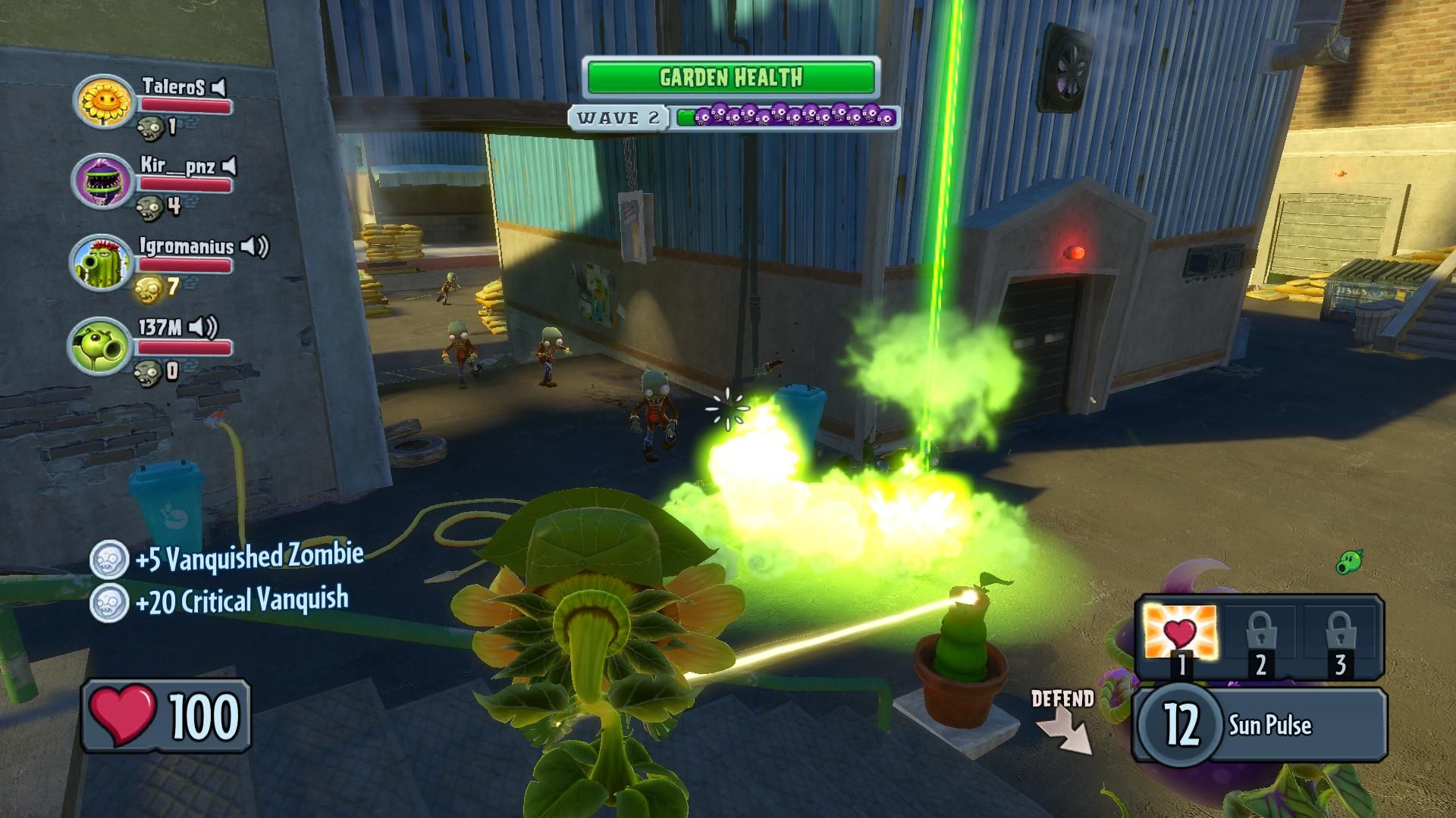 Скриншот из игры Plants vs Zombies: Garden Warfare - 120