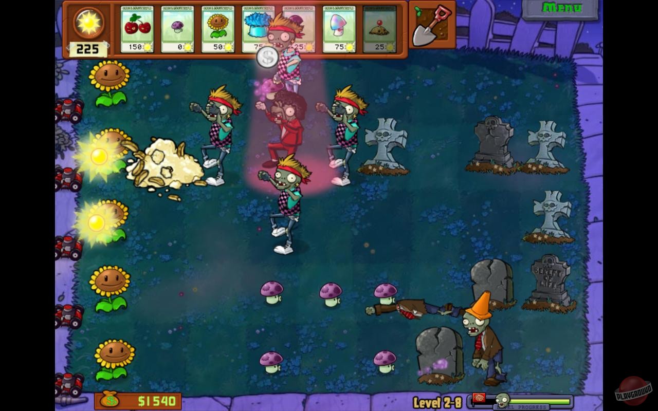 Скриншот из игры Plants vs. Zombies - 30