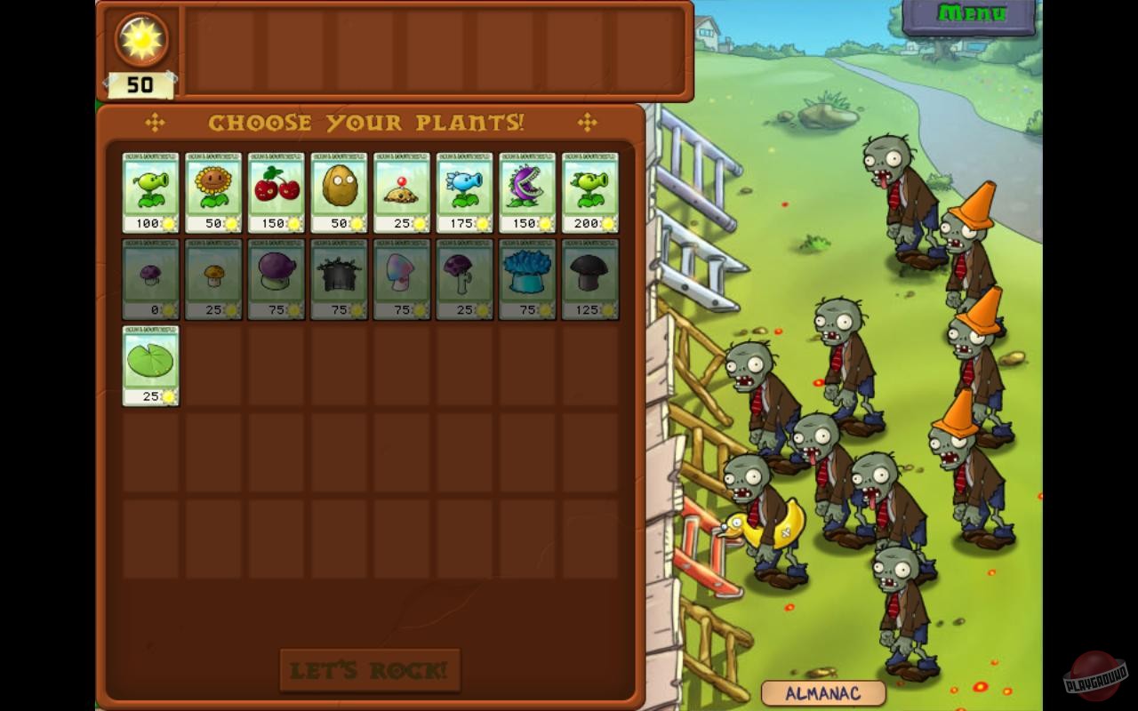 Скриншот из игры Plants vs. Zombies - 41