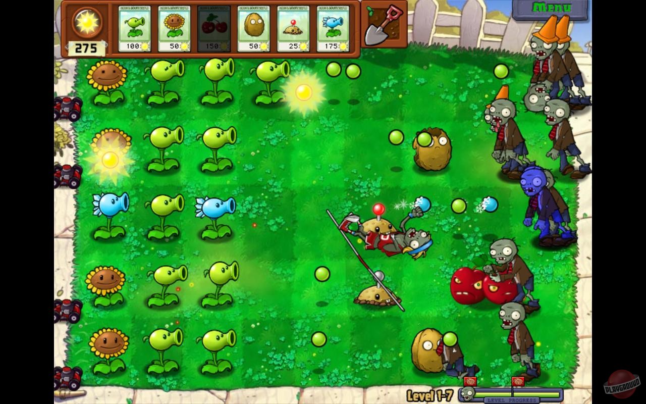 Скриншот из игры Plants vs. Zombies - 50