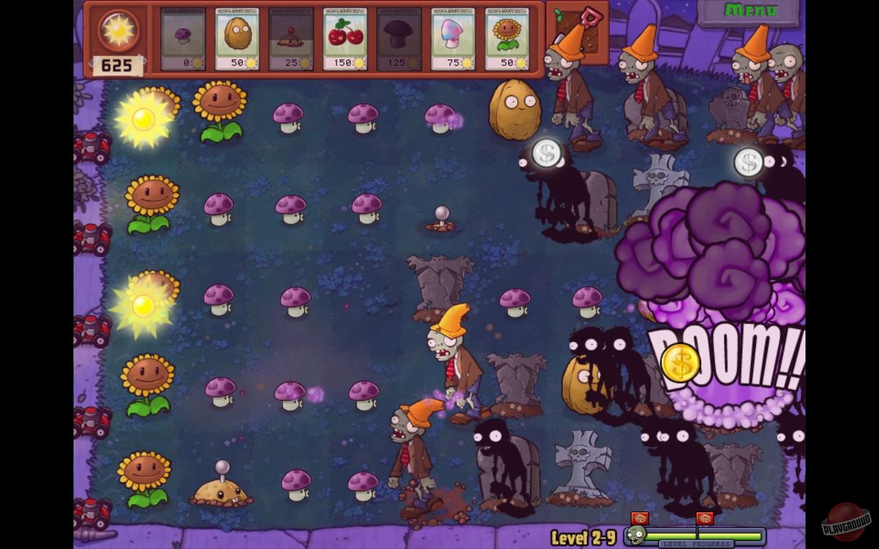Скриншот из игры Plants vs. Zombies - 29