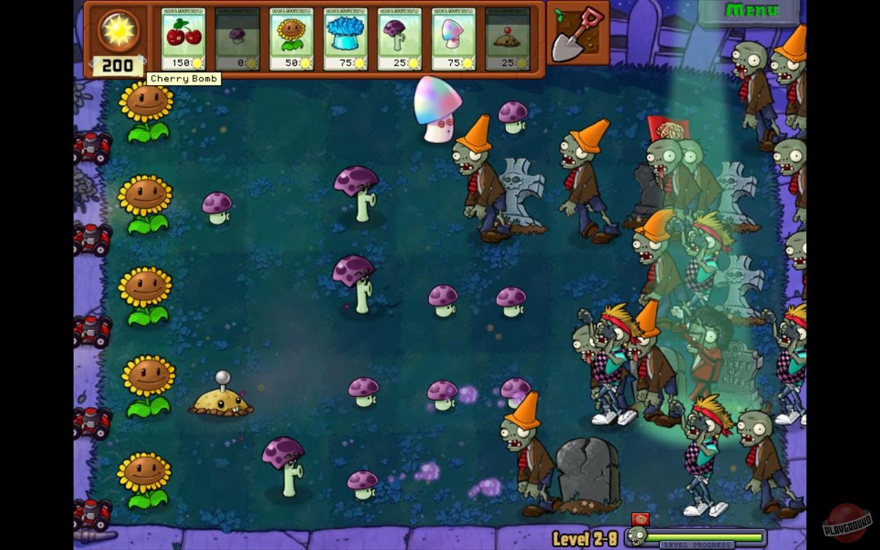 Скриншот из игры Plants vs. Zombies - 25